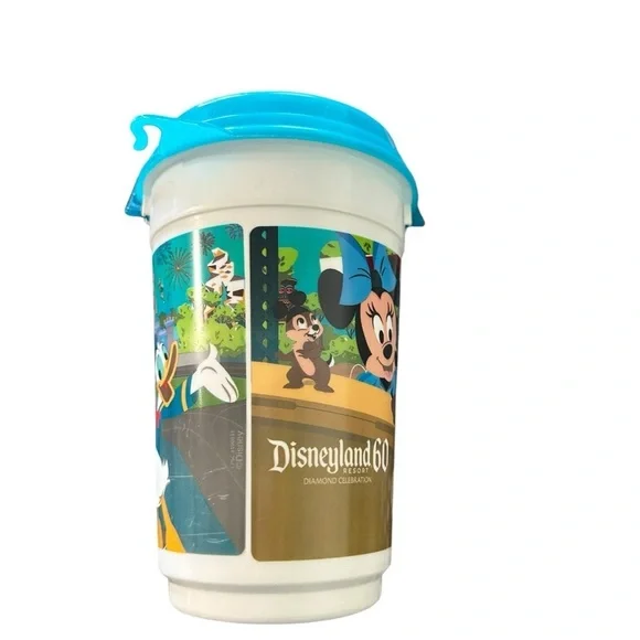 Disneyland Mickey 60th Anniversary Popcorn Bucket Good Condition - Picture 2 of 5